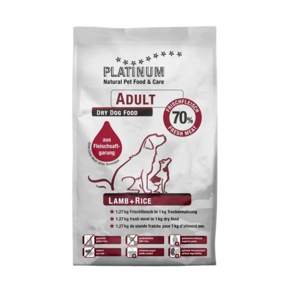 Platinum Janjetina i Riža Adult 5kg | Suha hrana za pse