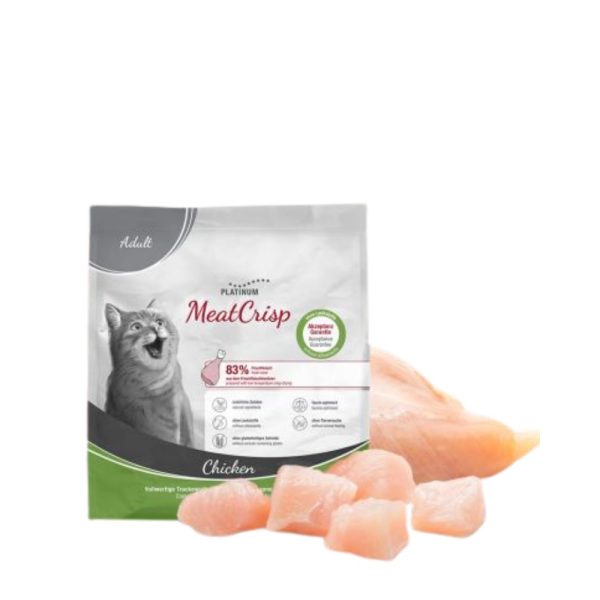 Platinum MeatCrisp Piletina Adult 400g | Suha hrana za mačke