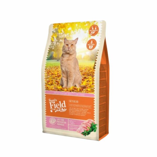 Sam's Field Puretina Senior 2,5kg | Suha hrana za mačke