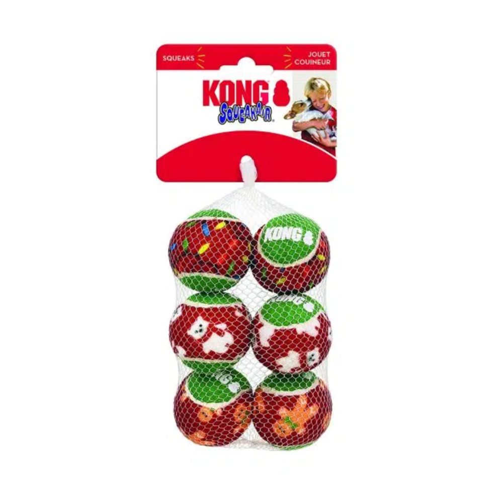 KONG Holiday SqueakAir Balls