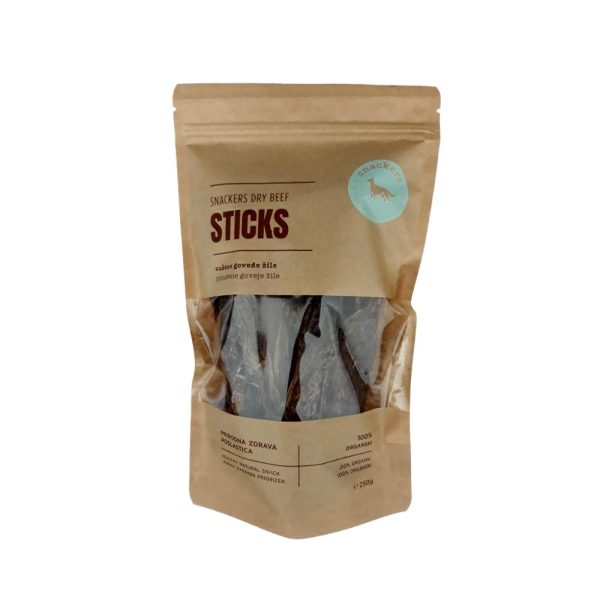 Snackers Sticks 250g | Snackers sušene goveđe žile 250g