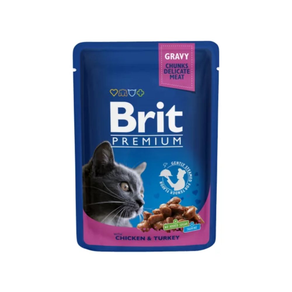 Brit Premium Adult Piletina i Puretina 100g