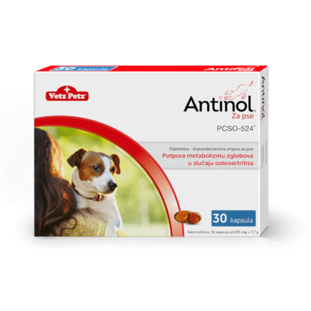 Antinol za pse - 30 kapsula