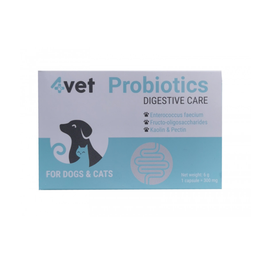 4Vet Probiotici za pse i mačke - 20 kapsula