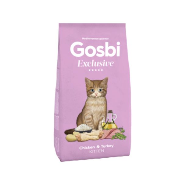 GOSBI Exclusive Kitten 1.5kg | Kompletna hrana za mačiće, od piletine i puretine.