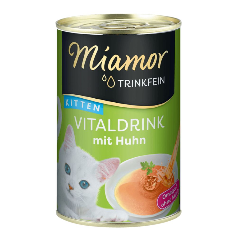 Miamor Vitaldrink Kitten Piletina 135ml | Dopunska hrana za mače u razvoju (od 2.mj).