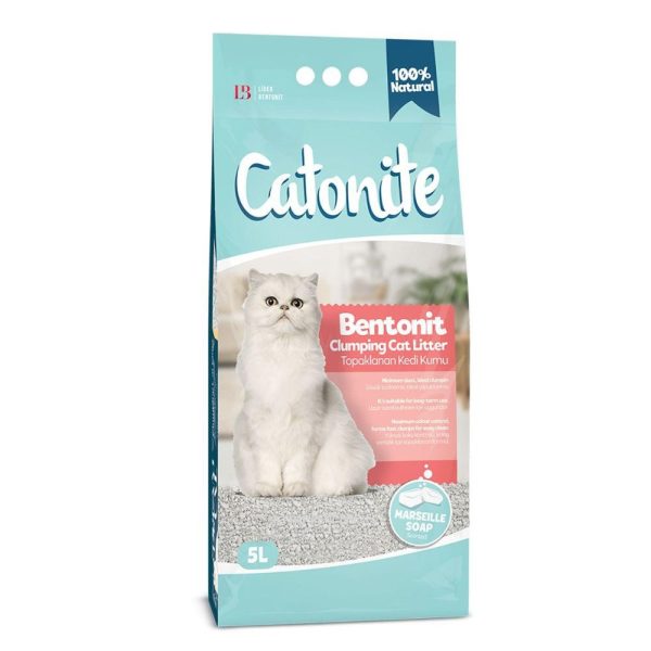 Catonite Marseille Soap 5L | grudajući pijesak za mačke.