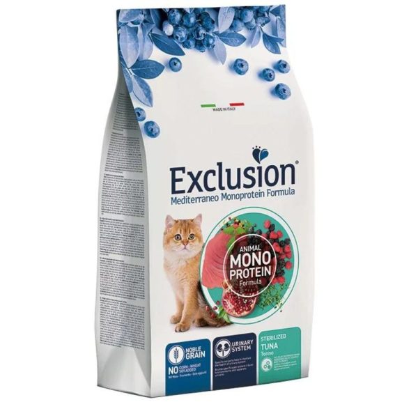 Exclusion Mono Sterilized Tuna 300g | Potpuna hrana za sterilizirane mačke.