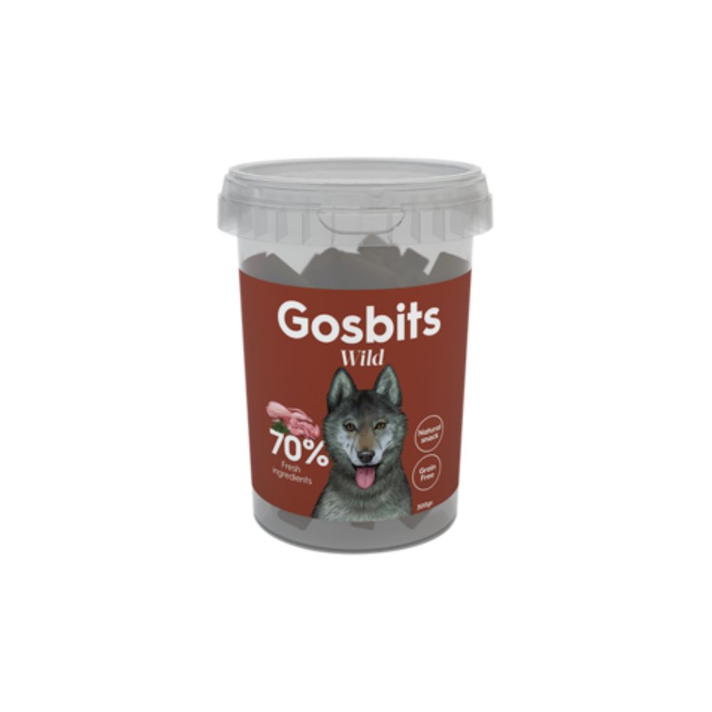 Gosbits Sticks Divljač 300g | Prirodni poluvlažni snack napravljen od 70% svježeg mesa kunića, patke i prepelice.