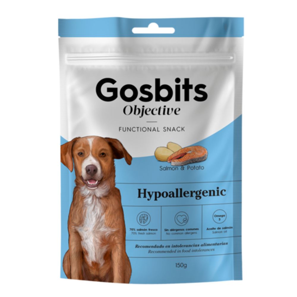 Gosbits Objective Hypoallergenic 150g | Hipoalergena funkcionalna posalstica za pse.