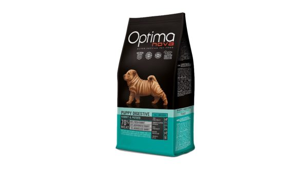 Optimanova Puppy Digestive Zec i Krumpir 12 kg