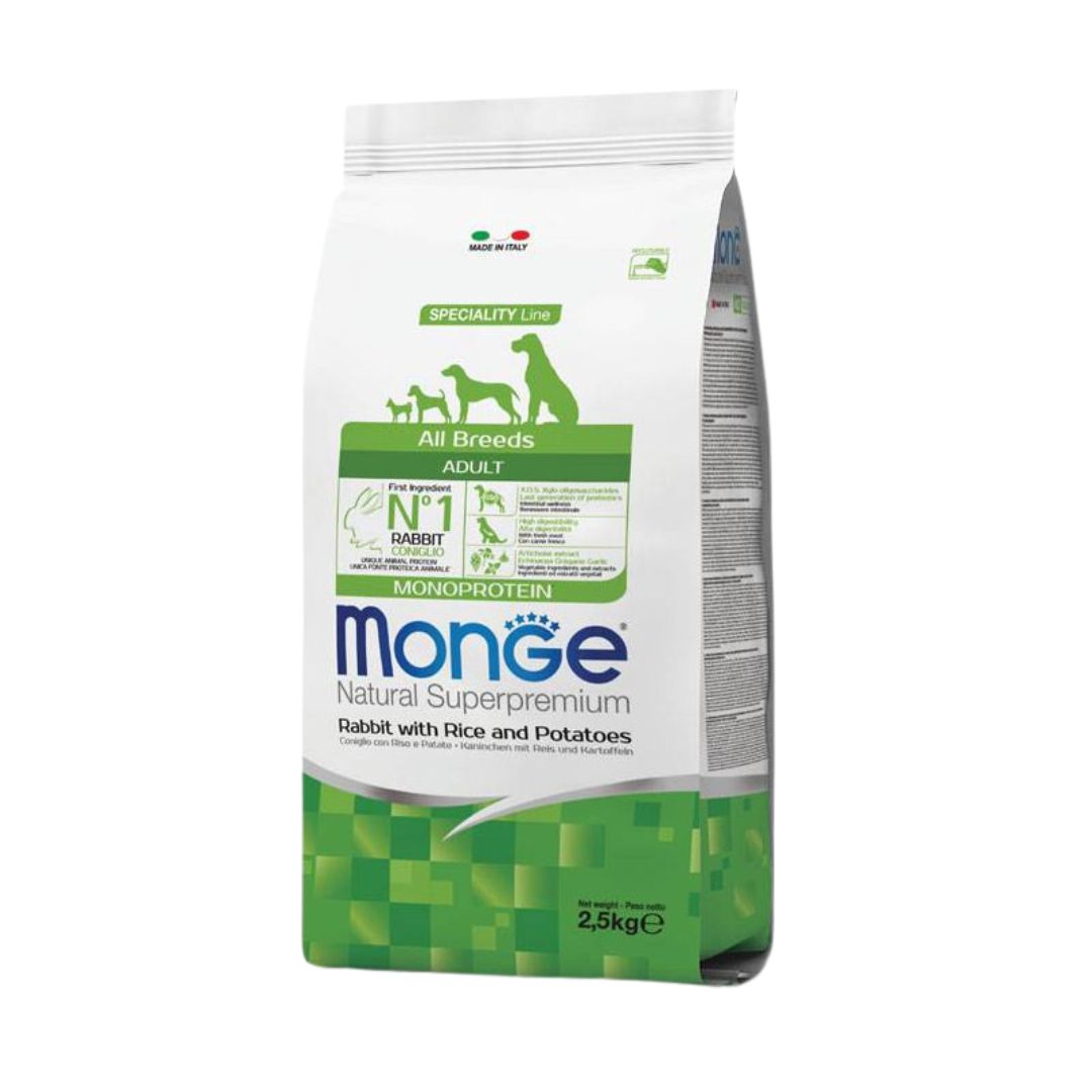 Monge Superpremium Adult Zec, Riža i Krumpir 2,5kg